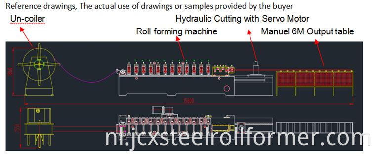 shutter door forming machine